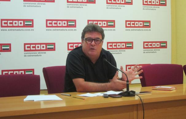Carretero (CCOO) pide a Vara que centre "sus esfuerzos" políticos en resolver las "necesidades" de Extremadura