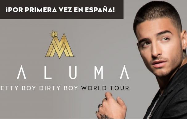 Maluma firma discos esta semana en Madrid y Málaga y dará 7 conciertos en octubre en España