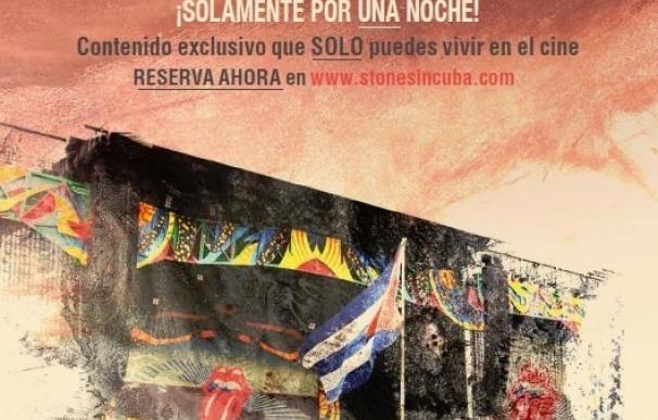 Los Rolling Stones llevan a los cines su concierto del pasado marzo en La Habana