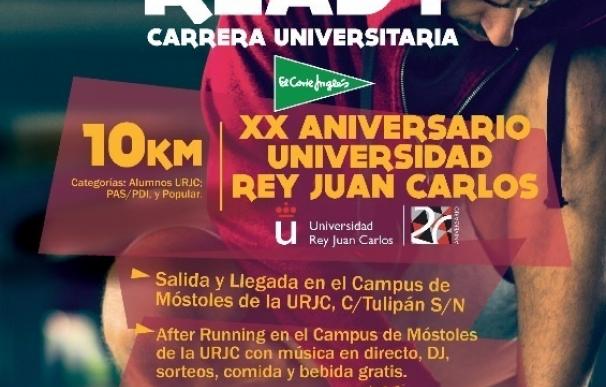 La Universidad Rey Juan Carlos celebra su 20 Aniversario con la carrera popular 'We are ready ECI-URJC'