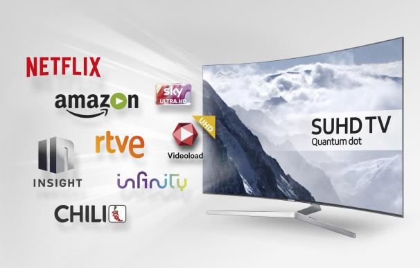 Samsung se asocia con proveedores de contenido europeos para mejorar la experiencia de visionado en sus televisores