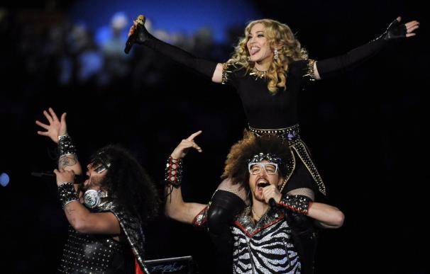 Madonna lució espectacular en la actuación del medio tiempo del Super Bowl