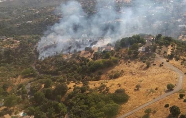 Extinguido el incendio del paraje de Almodóvar, que afecta a 1,3 hectáreas de pasto y matorral