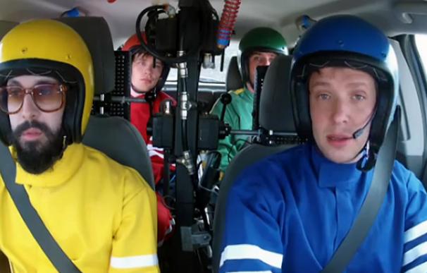 OK Go se inventa el 'coche orquesta' con 'Needing/Getting'