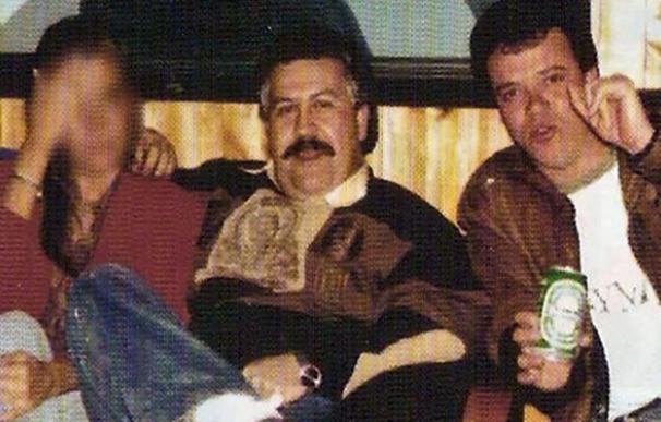 John Jairo Velásquez Vásquez junto al fallecido narco Pablo Escobar
