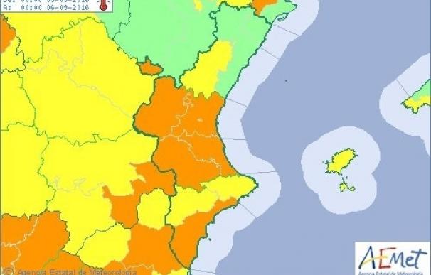 Valencia y el sur de Alicante están en alerta naranja por calor con temperaturas de hasta 42ºC
