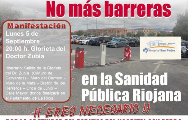 Una manifestación contra el pago en el Parking del San Pedro precederá el Debate sobre el Estado de la Región.
