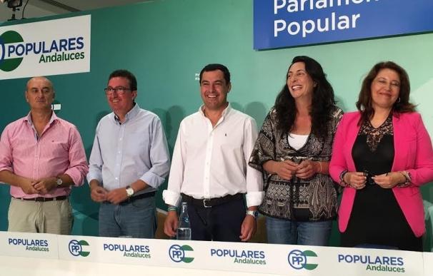 Moreno (PP-A) cree que Andalucía necesita "un Debate de Estado" para que las paredes del Parlamento sean de "cristal"