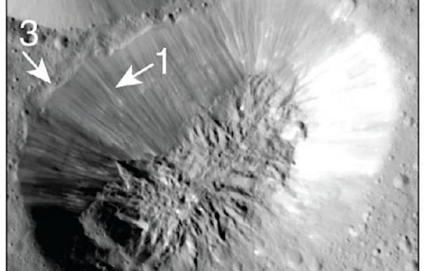 Descubren un volcán de hielo en el planeta Ceres