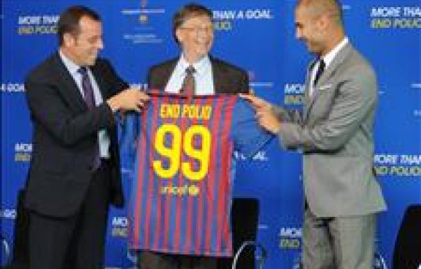 El Barça trabajará con la Fundación de Bill Gates para luchar contra la polio