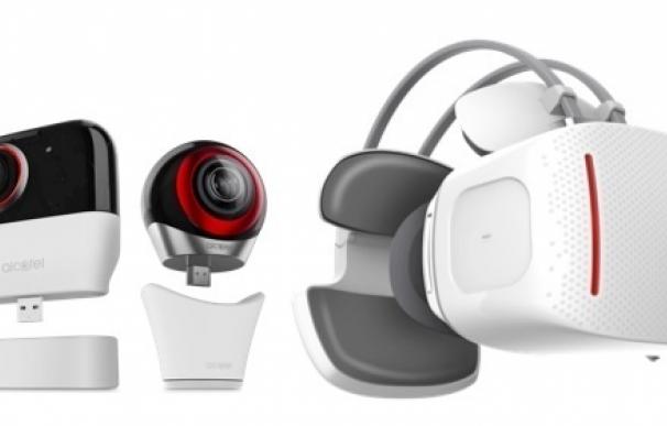 Alcatel presenta sus dispositivos VR: el casco VISION y la cámara de 360º