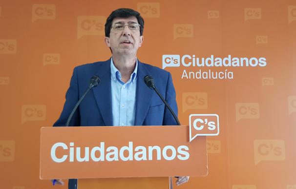Juan Marín cree que si Susana Díaz hubiera alzado la voz "con más fuerza" en su partido "hoy tendríamos Gobierno"