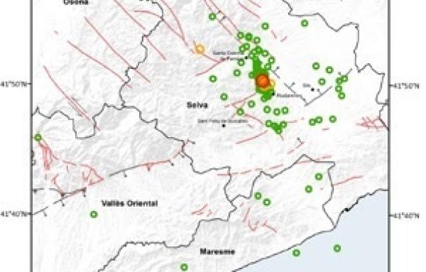 La Selva (Girona) registra 281 seísmos desde agosto y hasta mediados de septiembre