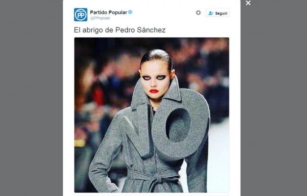 El PP se toma a broma la falta de Gobierno atacando a Pedro Sánchez en Twitter