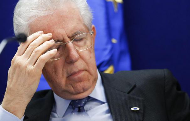 Monti dice que en Europa se teme el regreso de Berlusconi