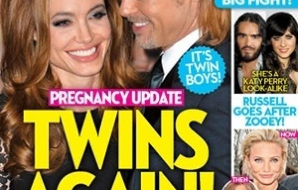 Brad Pitt y Angelina Jolie esperan gemelos otra vez