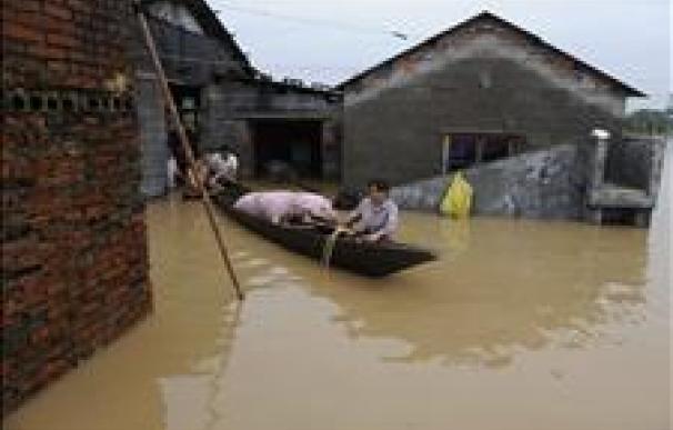 Trece muertos y casi 450.000 afectados por las lluvias torrenciales en el norte de China
