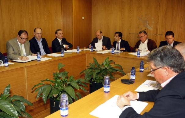 Reunión de la Federación Gallega de Municipios y Provincias, que ha impulsado varios procesos de fusión de municipios.