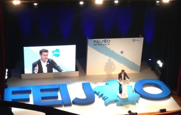 Feijóo llama a lanzar "un mensaje a toda España" con "cuatro años más de estabilidad" en Galicia