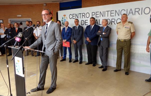 Evelio Antich:"El sistema público español funciona gracias a funcionarios como los del Centro Penitenciario de Mallorca"