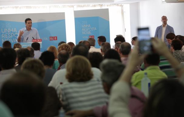 Pedro Sánchez defiende que el PSOE rinde cuentas ante sus votantes y no ante quienes quieren que siga Rajoy