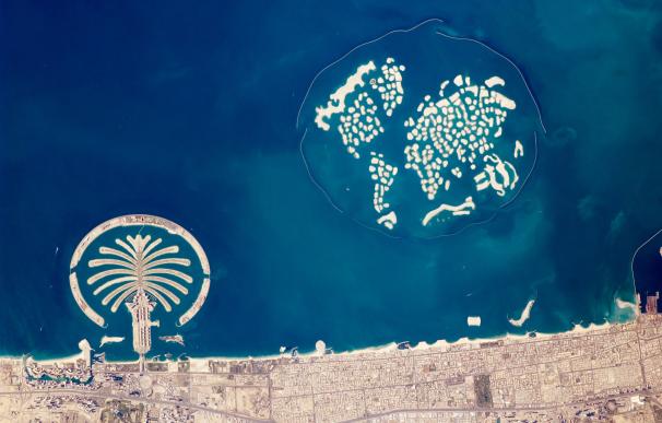 El archipielago 'The World' en la costa de Dubai
