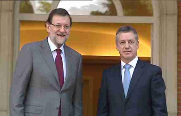 Rajoy se reunió ayer con Urkullu para analizar el fin de ETA