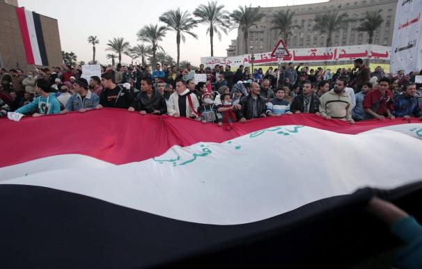 La oposición egipcia convoca marchas para conmemorar la caída de Mubarak