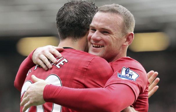 Rooney y Van Persie, el peligro
