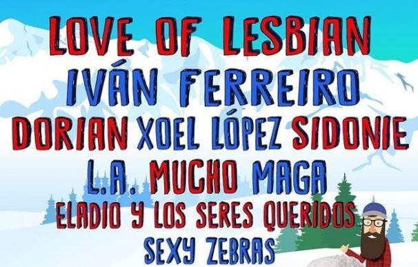 Love of Lesbian, Iván Ferreiro y Dorian, en el Intro Music Festival