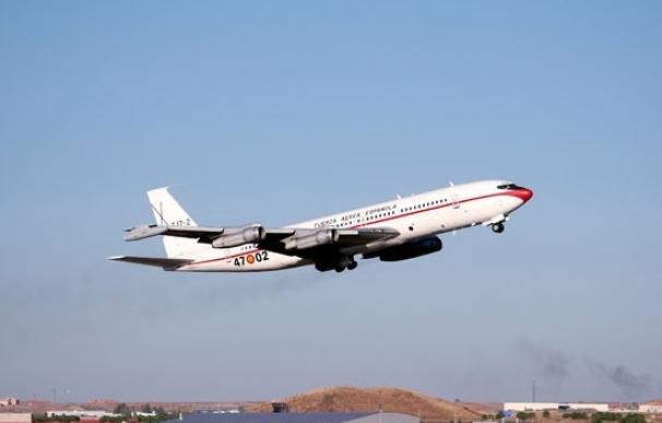 El Ejército del Aire 'jubila' su último Boeing 707 y se queda sólo con los Hércules para el reabastecimiento en vuelo
