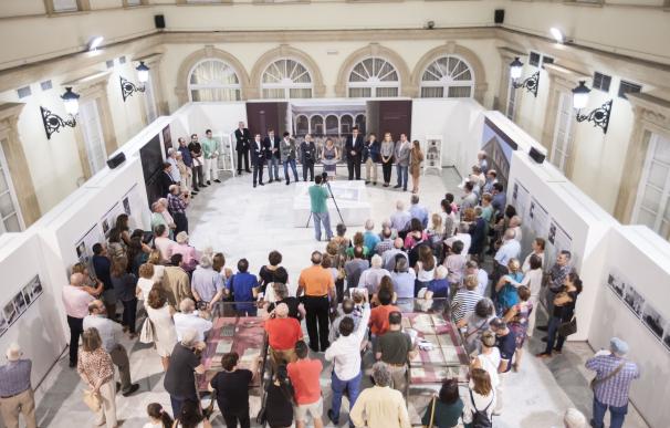 Diputación exhibe los 500 años de historia del Hospital Provincial en el Patio de Luces