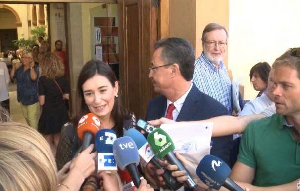 Montón elude hacer declaraciones sobre el PSOE en un acto de Sanidad y pide "no mezclar ámbitos"