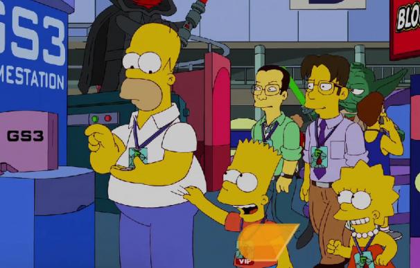 Los Simpsons en el 'E4'