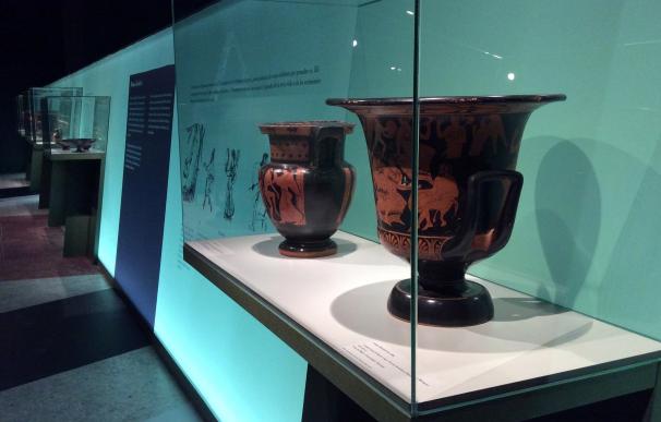 El Museu d'Arqueologia de Catalunya abre una exposición sobre el vino en la antigua Grecia