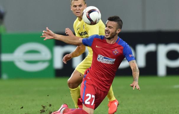 El Villarreal salva el empate ante el Steaua de Bucarest (1-1)