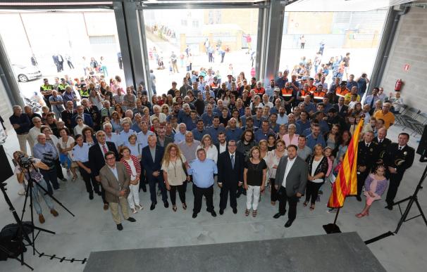 Inaugurado el nuevo parque de Bomberos voluntarios de Sant Vicenç dels Horts (Barcelona)