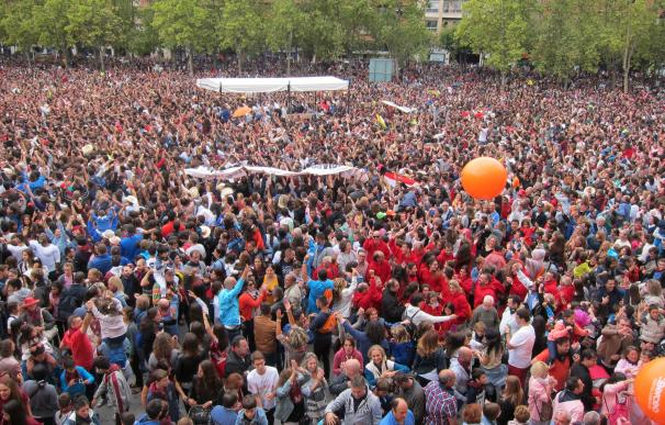 Gamarra abre las fiestas de San Mateo con el deseo de que Logroño "sea una ciudad abierta para todos"
