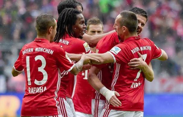 El Bayern Múnich sigue intratable y el Dortmund suma una nueva goleada