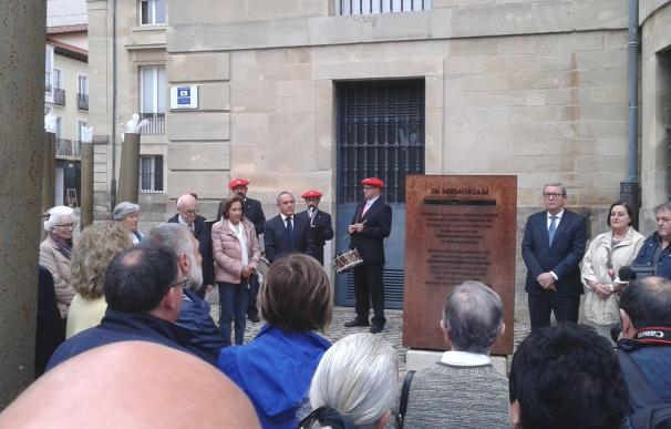 Instituciones alavesas recuerdan a Teodoro Olarte en el 80º aniversario de su asesinato por el franquismo