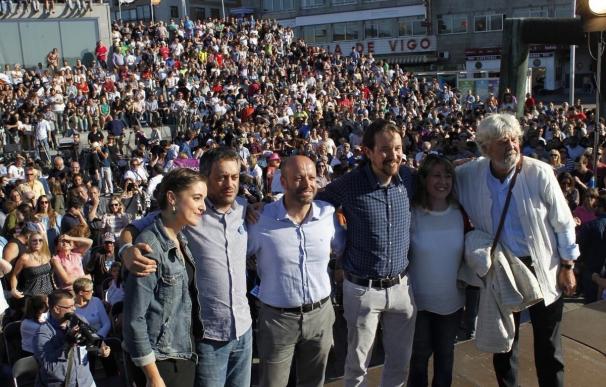 Iglesias: "La primera traducción electoral del 15M no fue Podemos, fue AGE y Xosé Manuel Beiras"