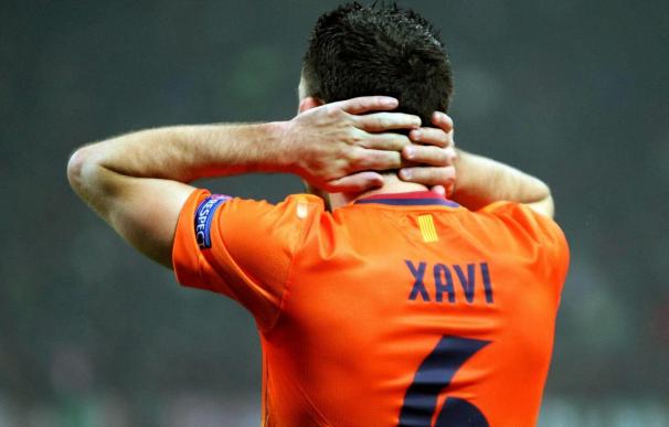 Xavi, con rotura en el bíceps femoral, baja dos semanas y no jugará en Madrid