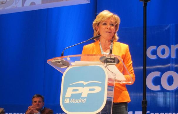 Esperanza Aguirre: "Ni me he muerto ni me he retirado de la política"