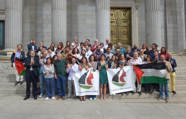 Unidos Podemos, ERC, Compromís y Bildu piden al Gobierno que vele por la seguridad de la Flotilla a Gaza