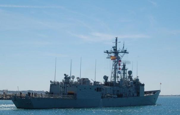 La fragata 'Navarra' zarpa para relevar a la 'Reina Sofía' en la Operación 'Sophia' de la Fuerza Naval de la UE