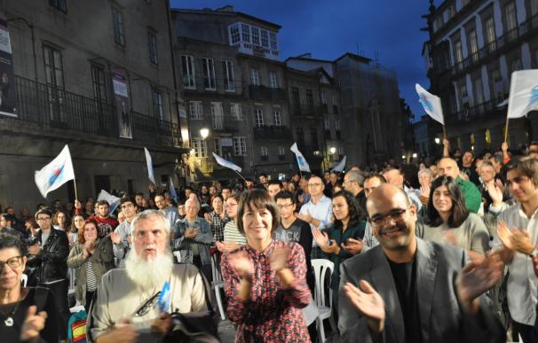 Pontón pide un 'milladoiro' de votos para "parar el mundo" este domingo y que "Galicia vuelva a rodar"