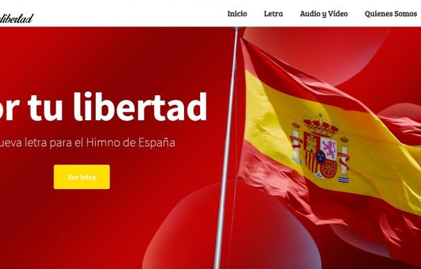 Un ciudadano lleva al Congreso su propuesta formal de letra para el himno de España