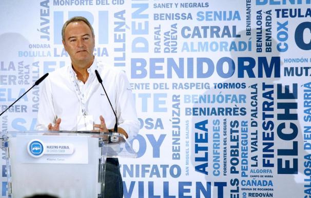 Fabra confirma que Castedo no irá en las listas del PP a las municipales