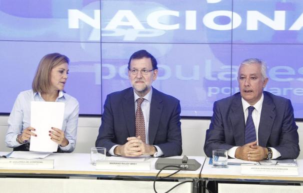 Rajoy dice que las previsiones económicas son "buenas" y es momento de dar la "enhorabuena" a los españoles