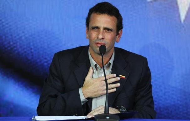 Capriles será el candidato de la oposición en las elecciones de Venezuela